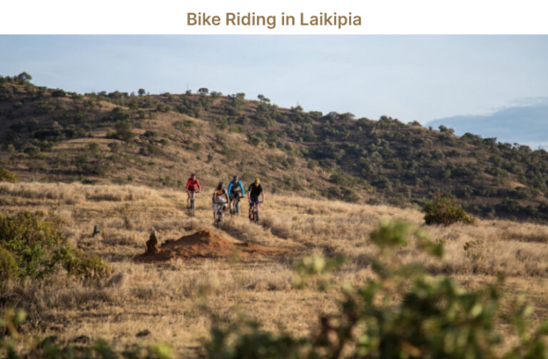 Bike Riding in Laikipia